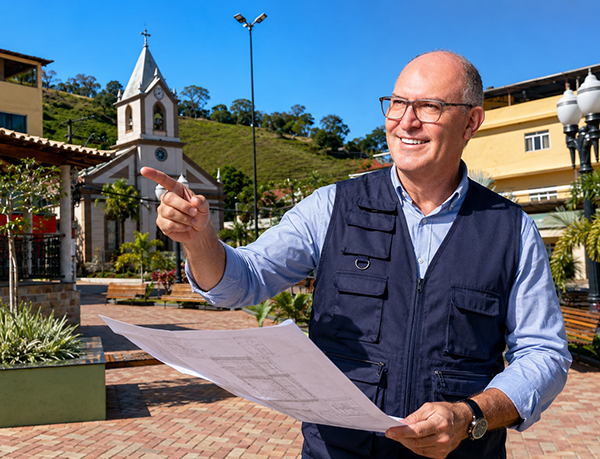 Beto Guimarães em atuação pela região